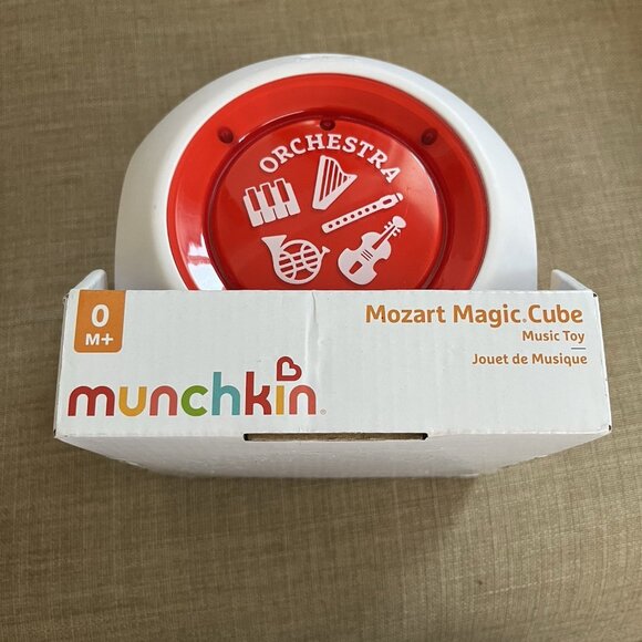 Munchkin Mozart Magic Cube Musical Instruments Children Learning Play Toy NRFB - Picture 7 of 8